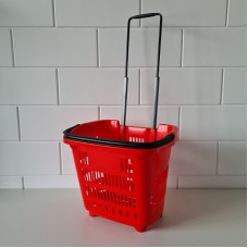 Winkelmandje rood 34 liter Td06000404